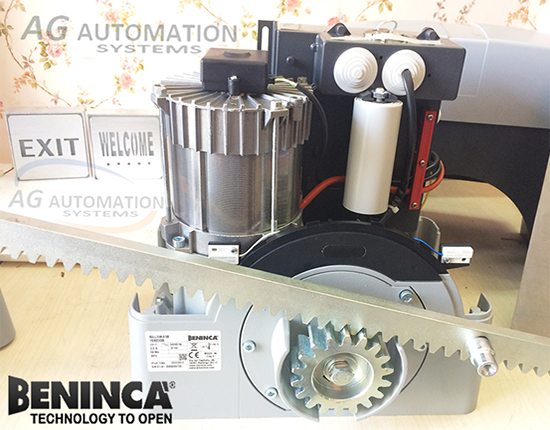Motor cổng lùa beninca Bull 10M 1000kg